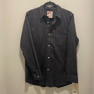 Levi's Classic Fit Long Sleeve Button-Down Shirt Youth Boys Size XL 13-15 NWT